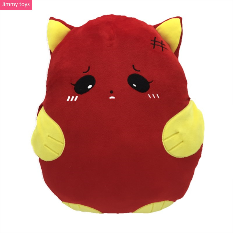 Cute Expression Cartoon Cushion Winter Warm Soft Hand Hold (4)