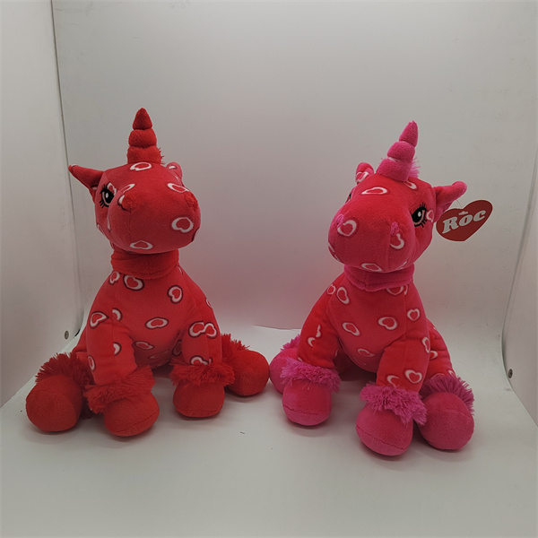 Giocattoli di peluche unicornu d'annu novu