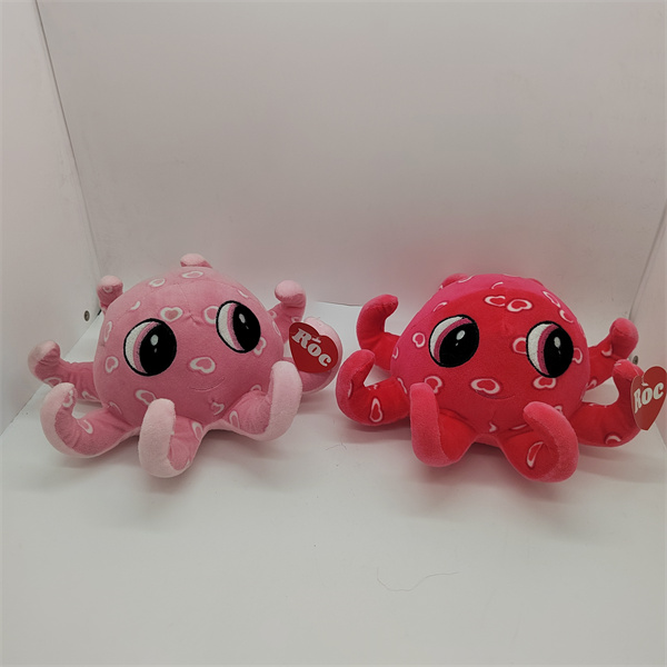 Colored octopus stuffed plush toy
