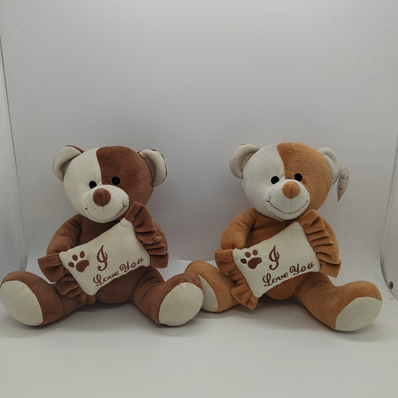 Cute couple bear plush toys (1)