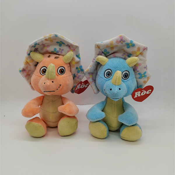 Cute dinosaur pet plush toys (2)