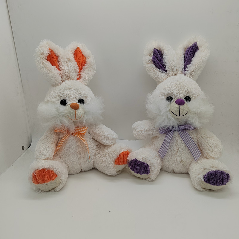 Cute rabbit plush toys made of new materials (1)