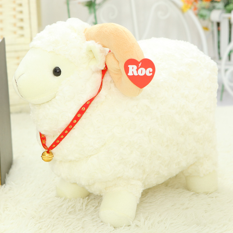 Large sheep plush doll stuffed plush toys (1)
