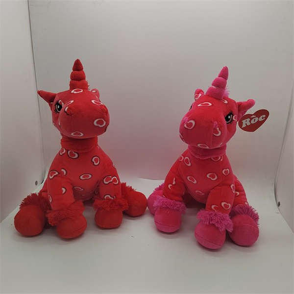 New Year unicorn plush toys